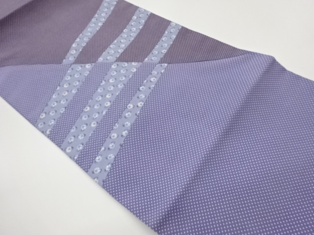 JAPANESE NAGOYA OBI / GEOMETRIC